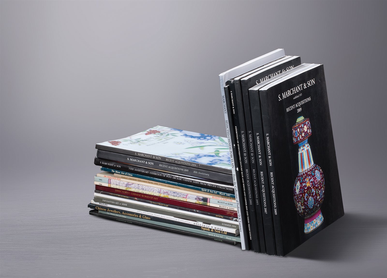 马钱特、史宾克、布鲁特父子中国艺术品展卖图录24册