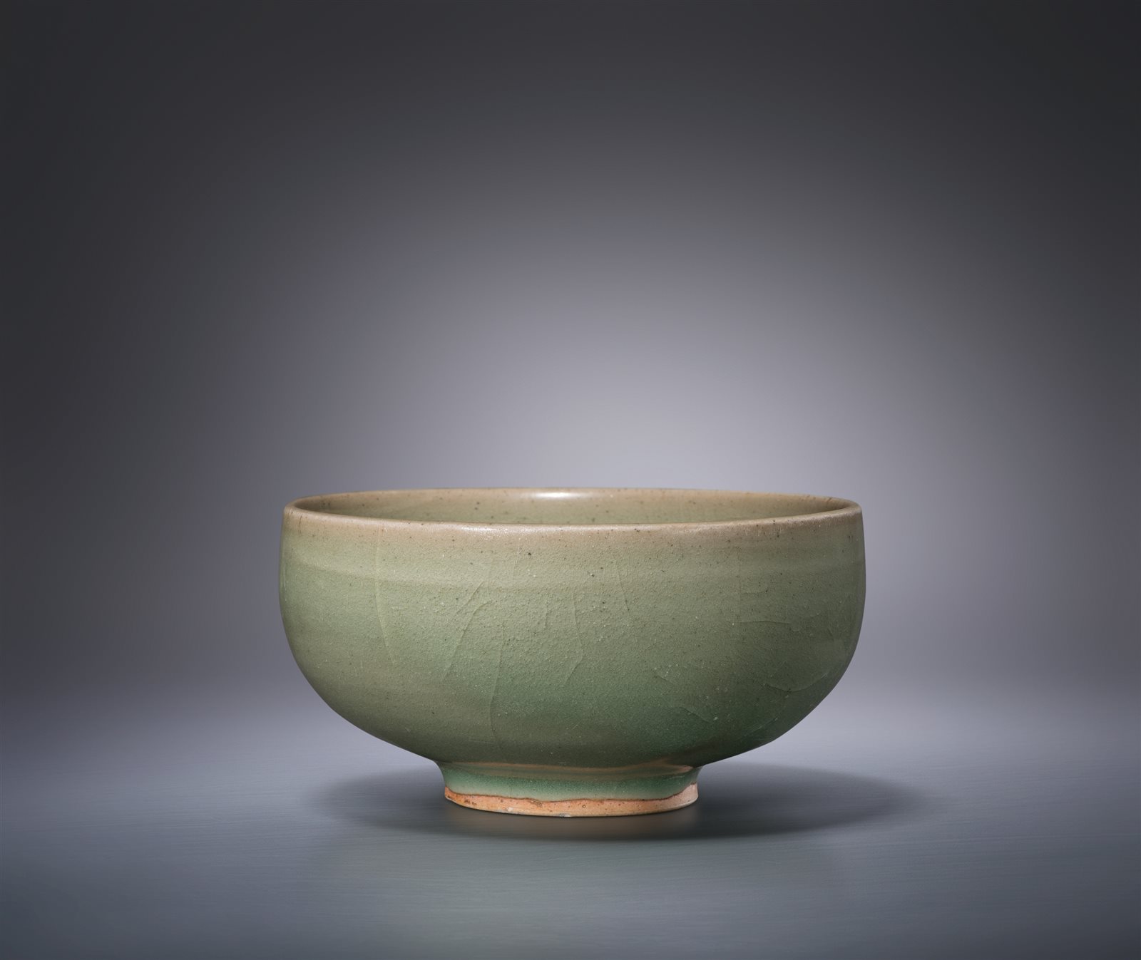 钧窑绿釉钵形碗