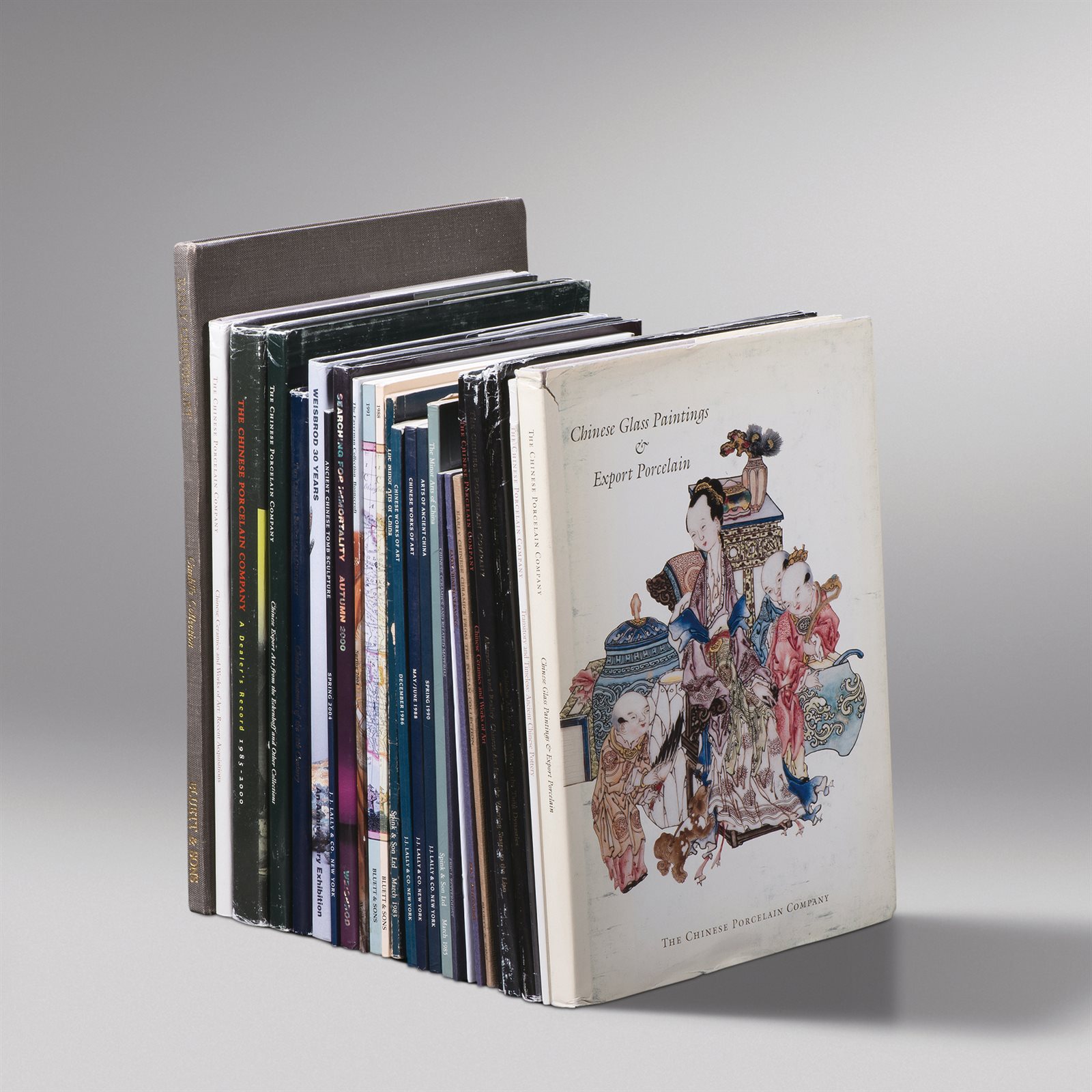 J.J.Jally、布鲁特、史宾克等中国艺术品展览图录25册