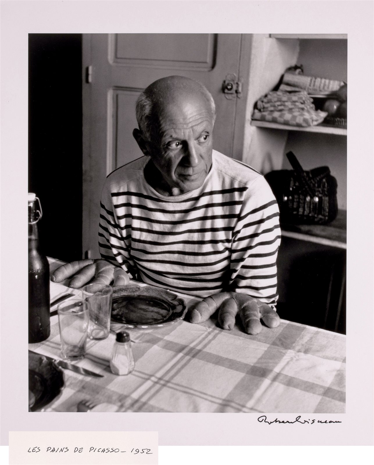摄影师罗伯特·杜瓦诺《毕加索的面包手》