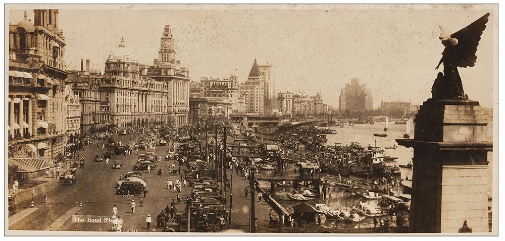 抗战时期上海外滩照片