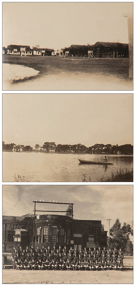 抗战时期杭州览桥“中央航空学校”照片一组