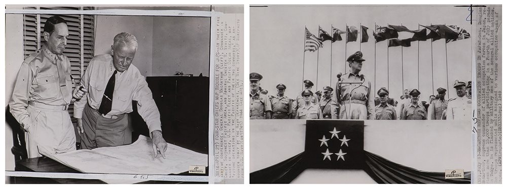 美国陆军五星上将麦克阿瑟新闻照片一组124张