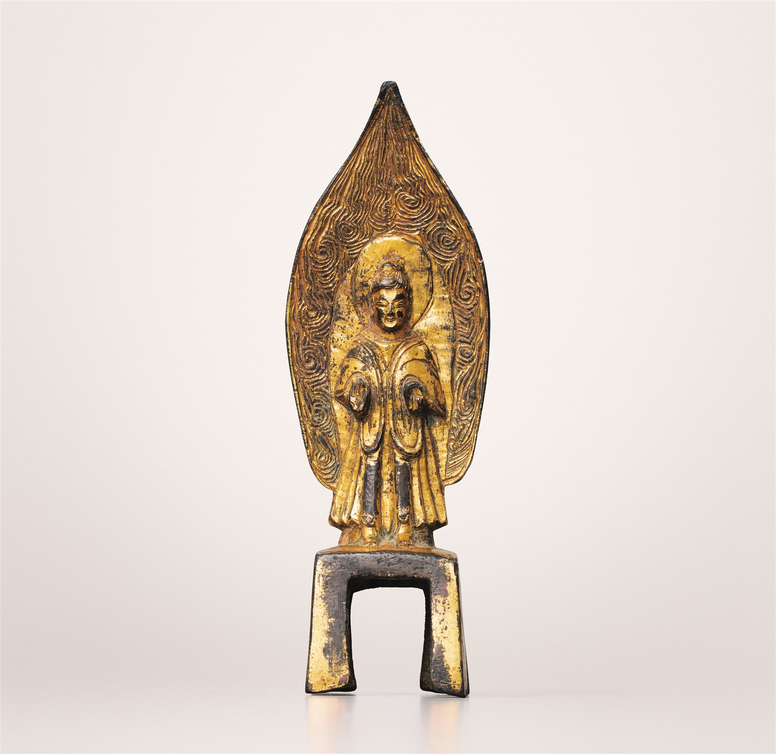 鎏金铜观世音菩萨立像