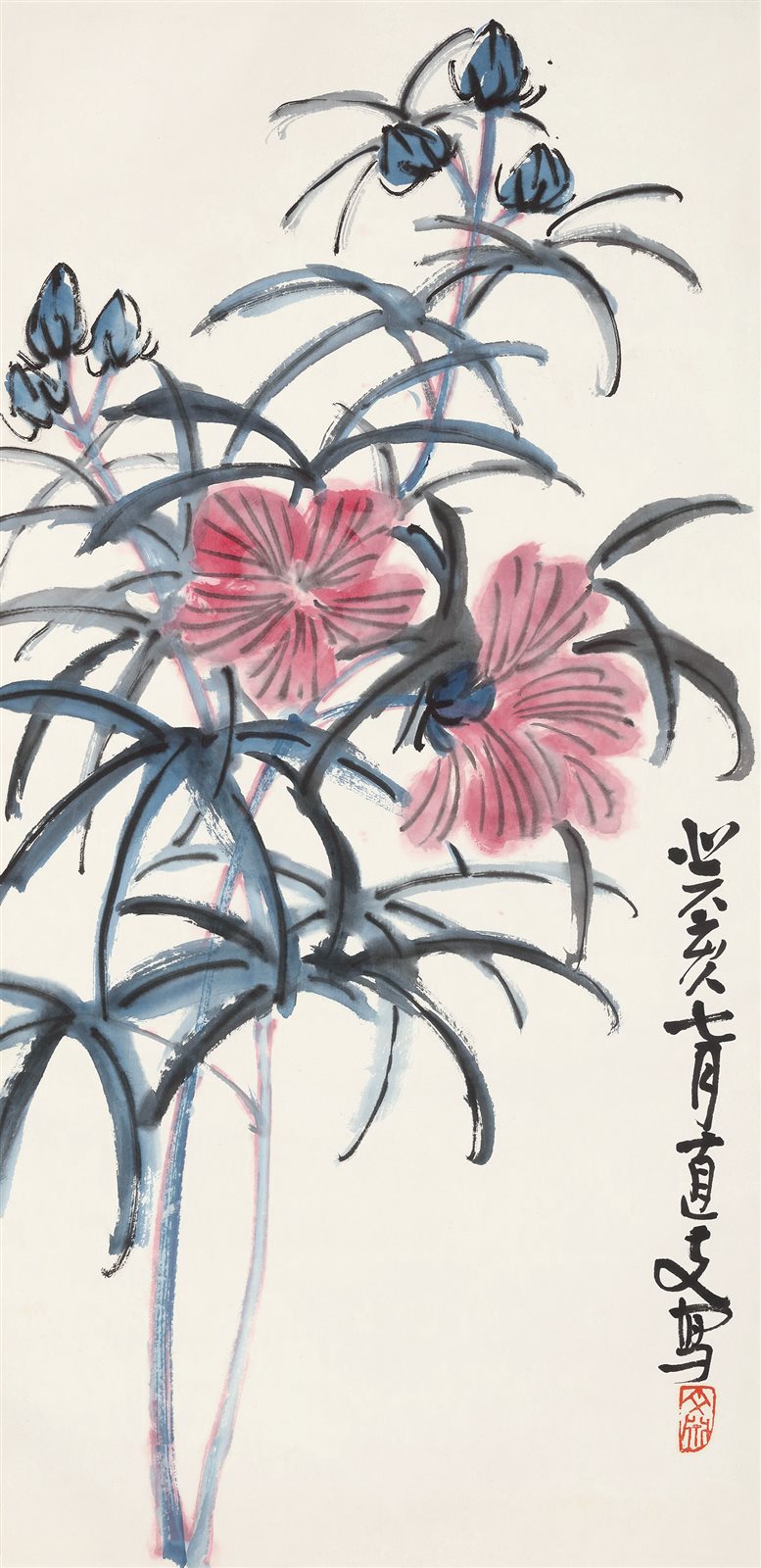 凌文渊（1876-1944） 花卉