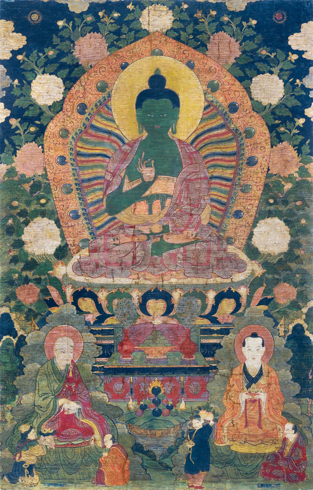 不空成就佛唐卡