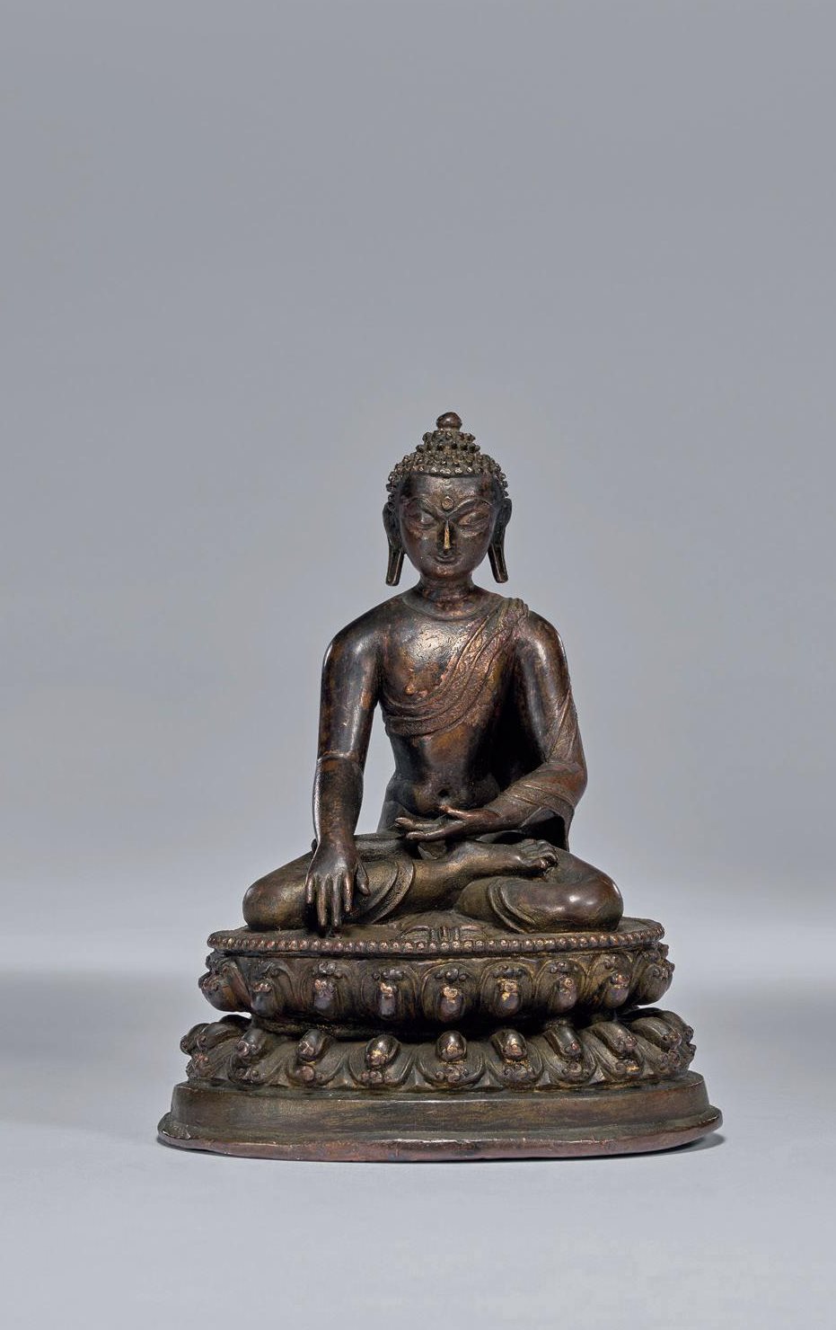 十四世纪 铜鎏金释迦牟尼