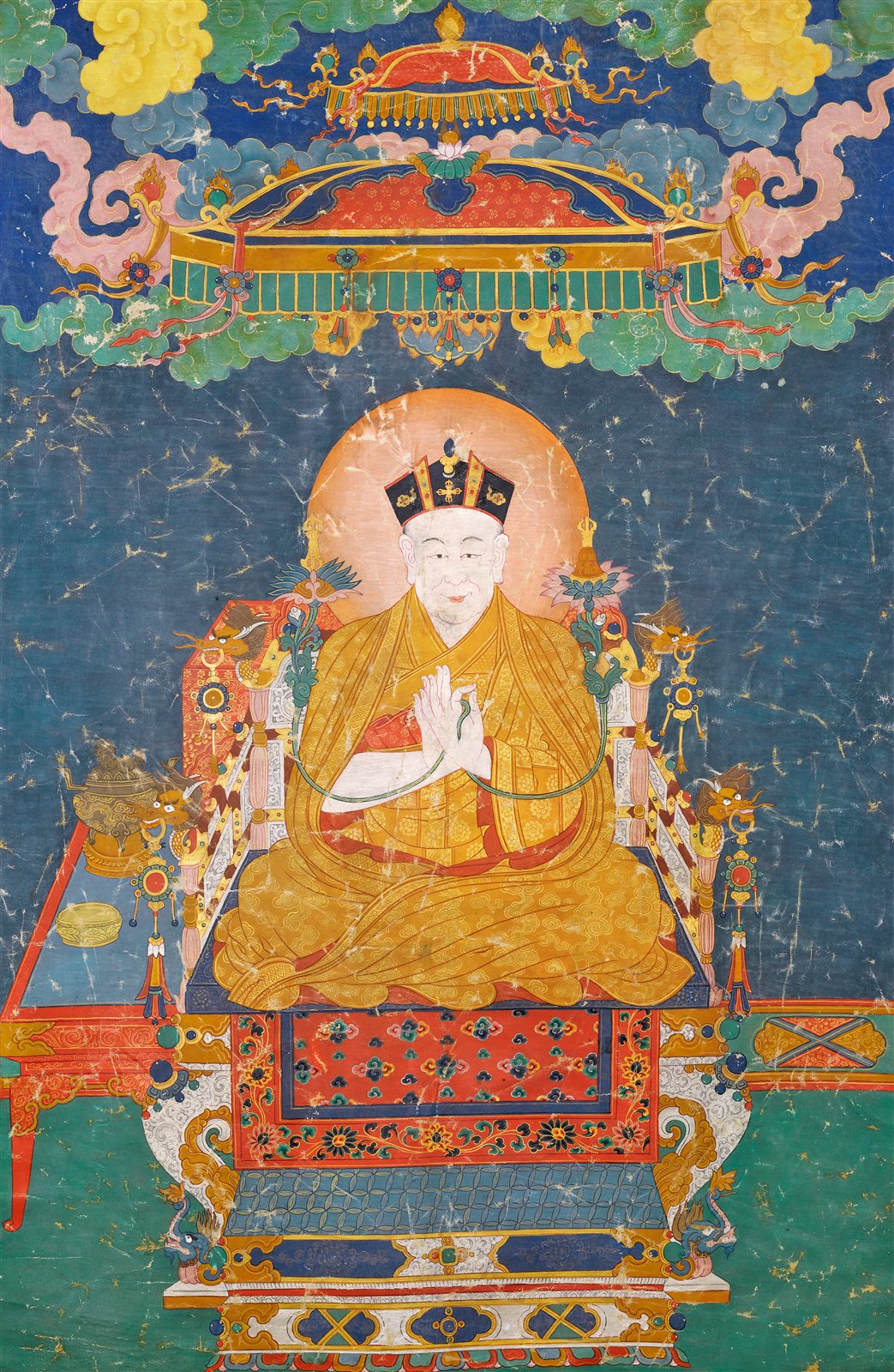 三世大宝法王让迥多吉唐卡