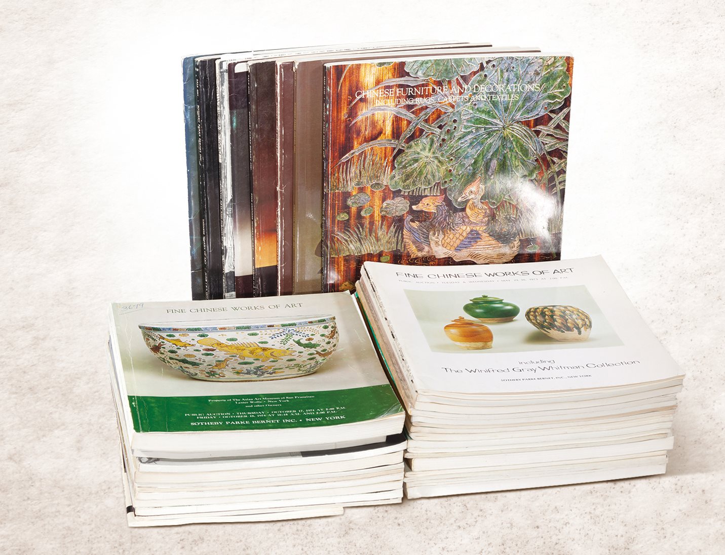 1970-1980年纽约苏富比瓷器杂项拍卖图册三十五册