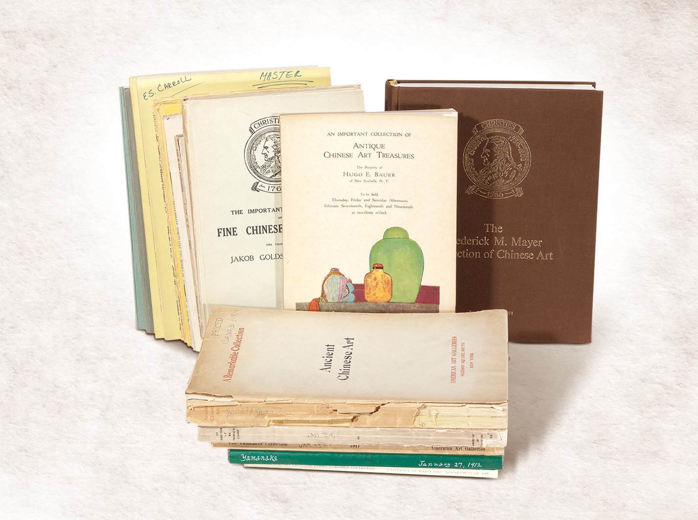 1920-1980年东西方收藏家专场拍卖图录十八册