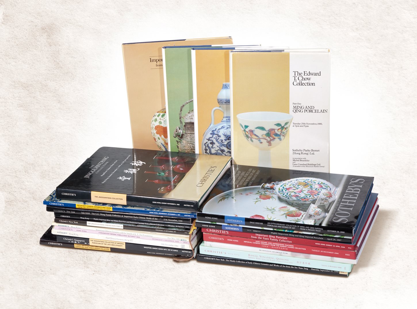 1980-2006年苏富比佳士得华人收藏家专场图录二十二册