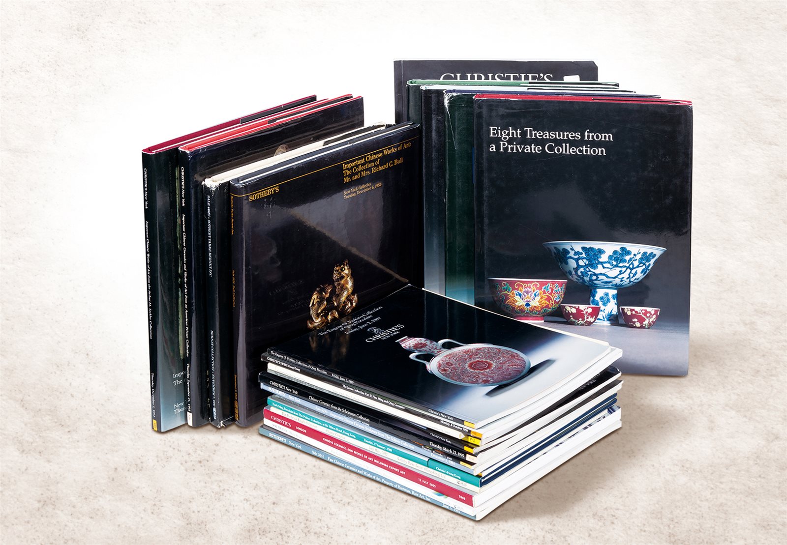 1980-2005年苏富比佳士得东西方收藏家专场图录二十四册